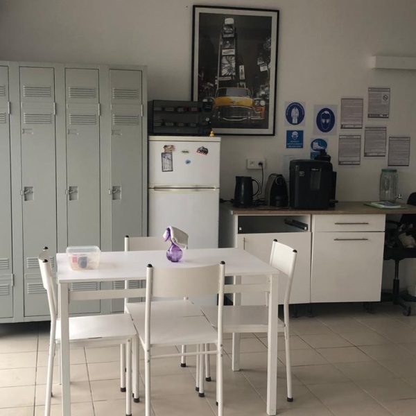 vestiaire / salle de repas